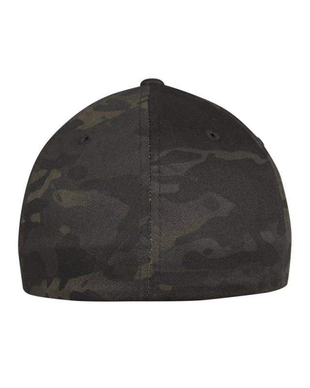 Cap: Hellport | Black - Camouflage Dark